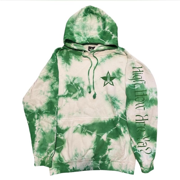 Jeffree Star special edition KUSH Tie-Dye Hoodie - Picture 1 of 3